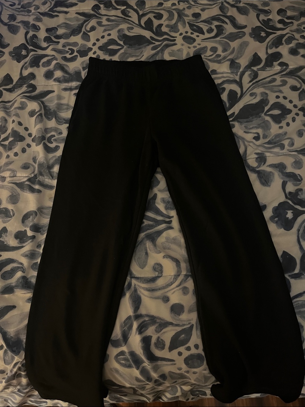 wild fable Black Wide-Leg Jogger Pants